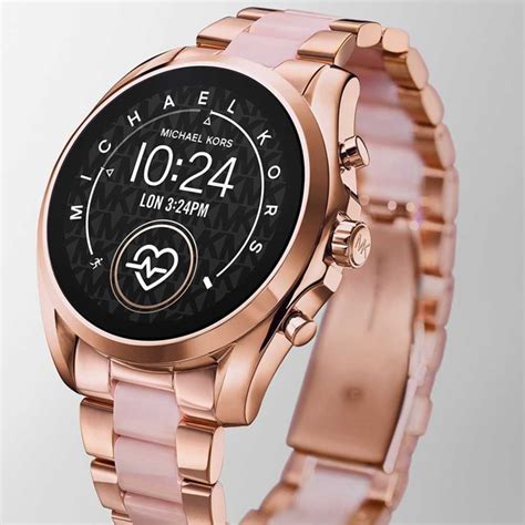 michael kors access bradshaw 2 pavé rose gold-tone smartwatch|Michael Kors Access Bradshaw 2 review: Pricey smartwatch is .